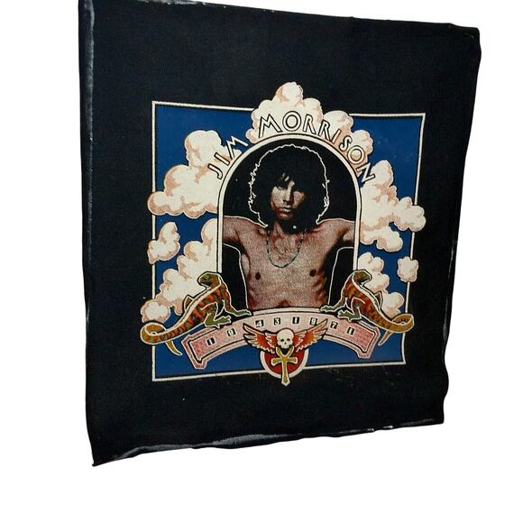 Vintage Jim Morrison The Doors 1943-1971 Fabric T Shirt Poster - Picture 4 of 9